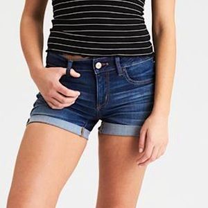 American Eagle Super Stretch Mid-Rise Shorts